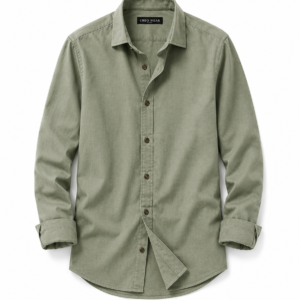 Creo Wear Signature Oxford Shirt – Olive Green